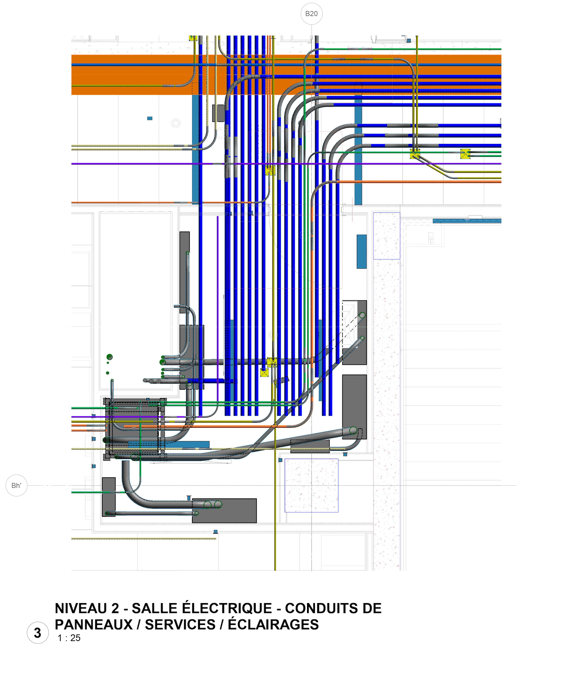 Modéle de salle électrique